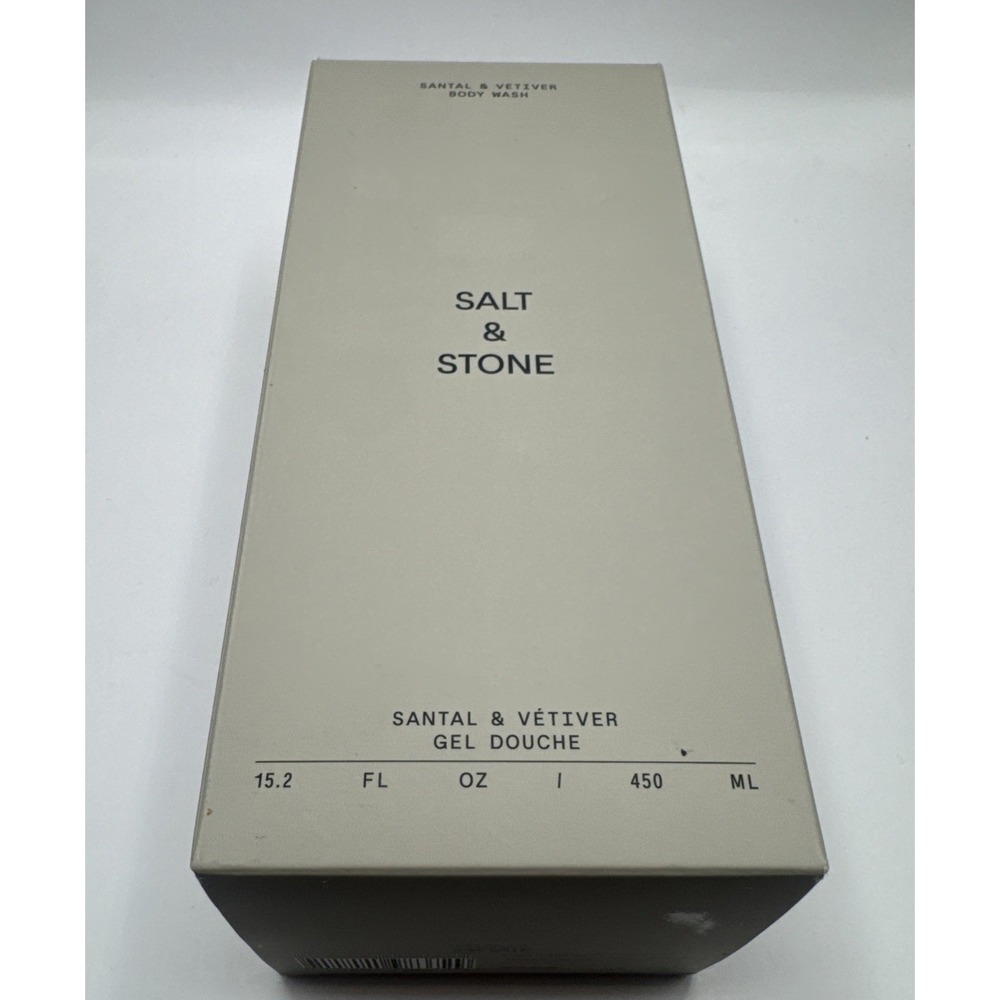 Santal And Vetiver by Salt & Stone 15.2 oz Unisex Body Wash - New In Box